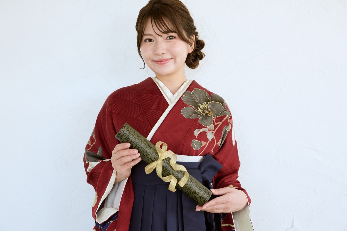 卒業袴前撮り 撮影例