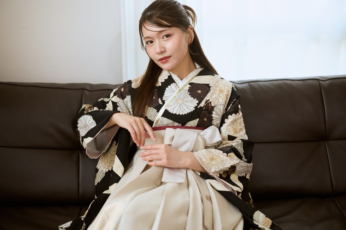 卒業袴前撮り 撮影例