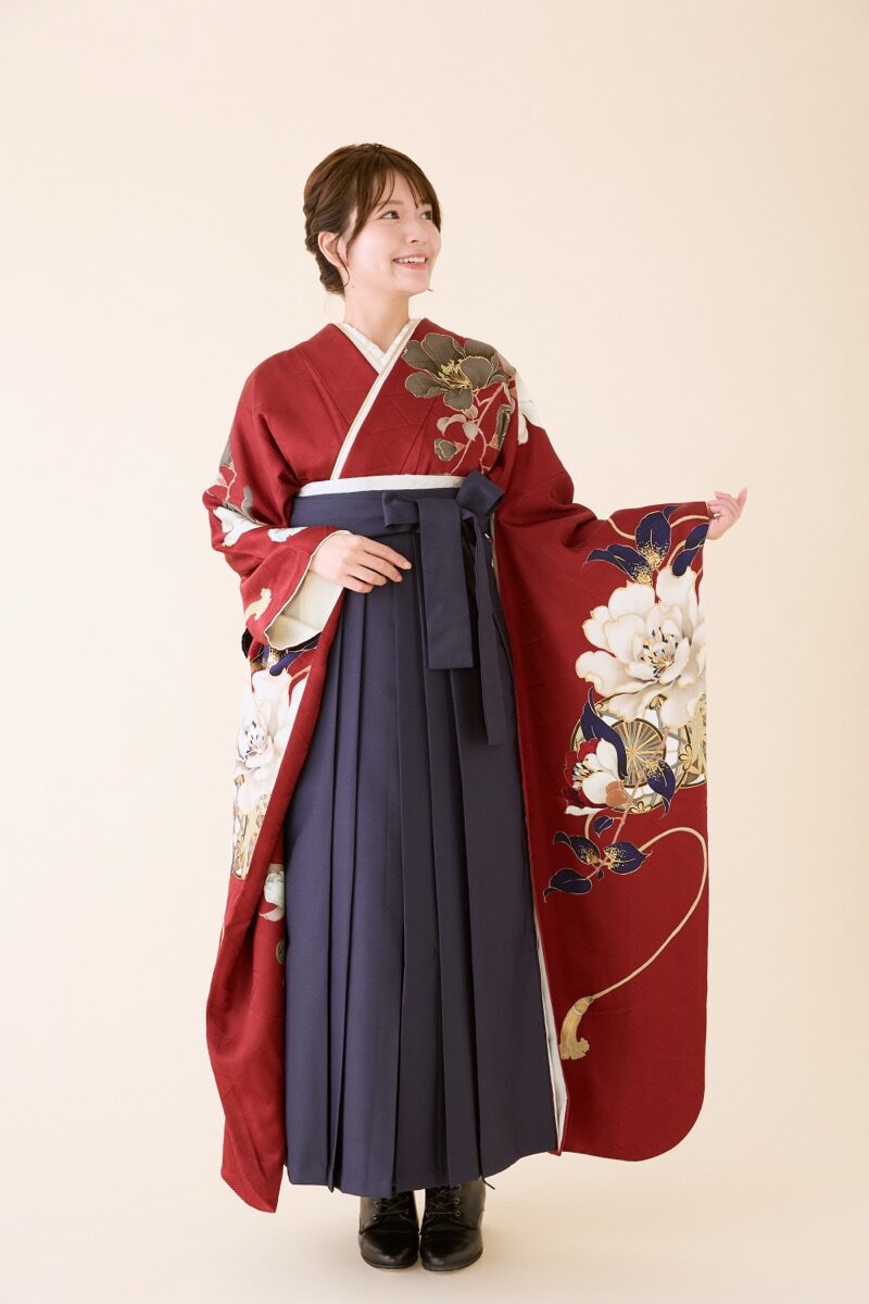 卒業袴前撮り 撮影例