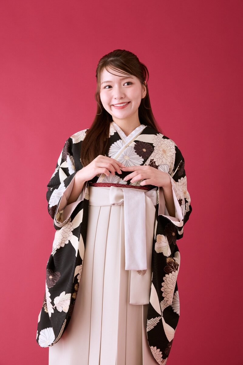 卒業袴前撮り 撮影例