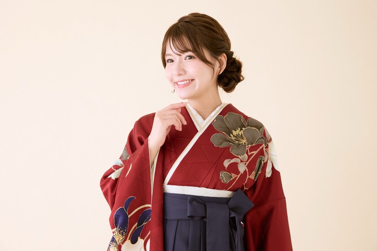卒業袴前撮り 撮影例