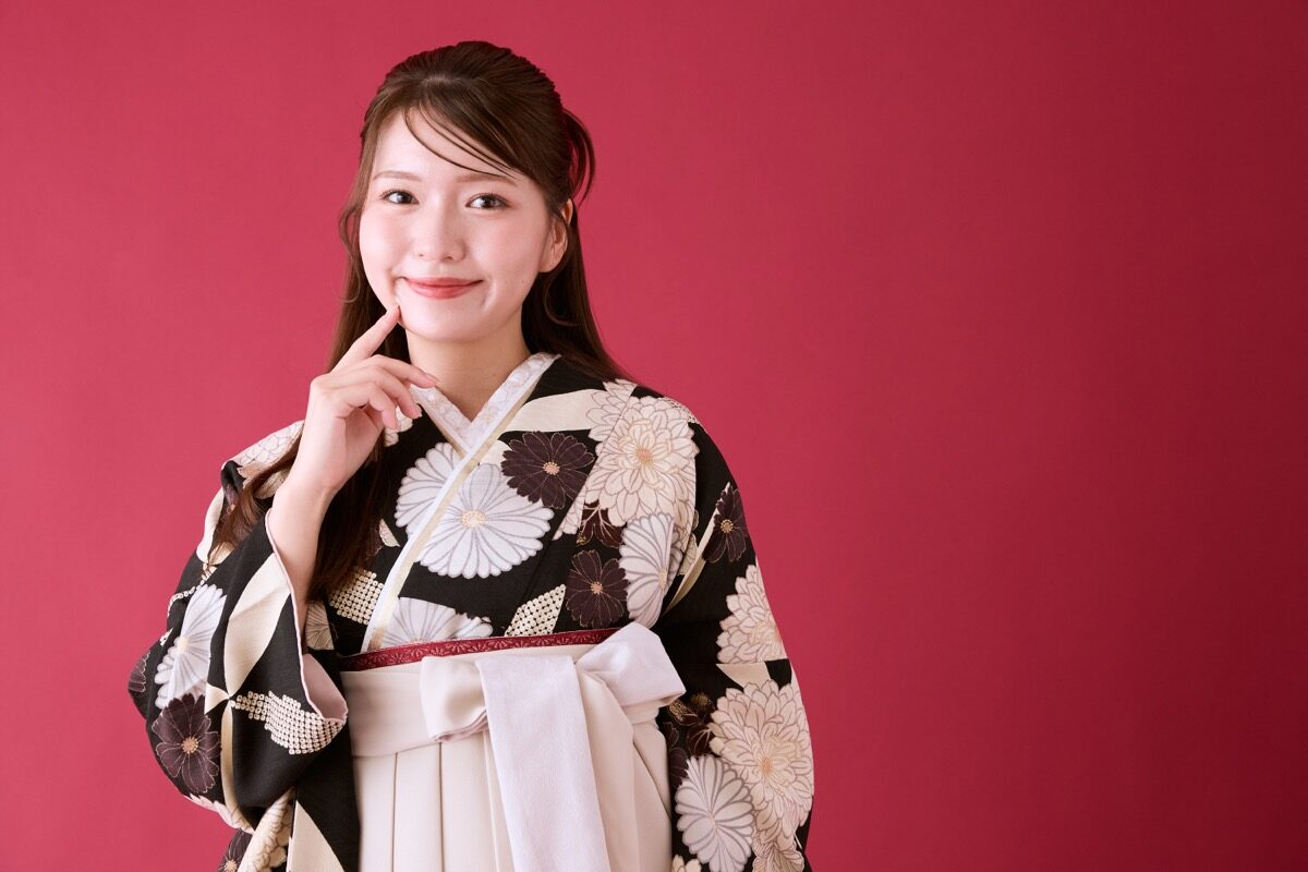 卒業袴前撮り 撮影例
