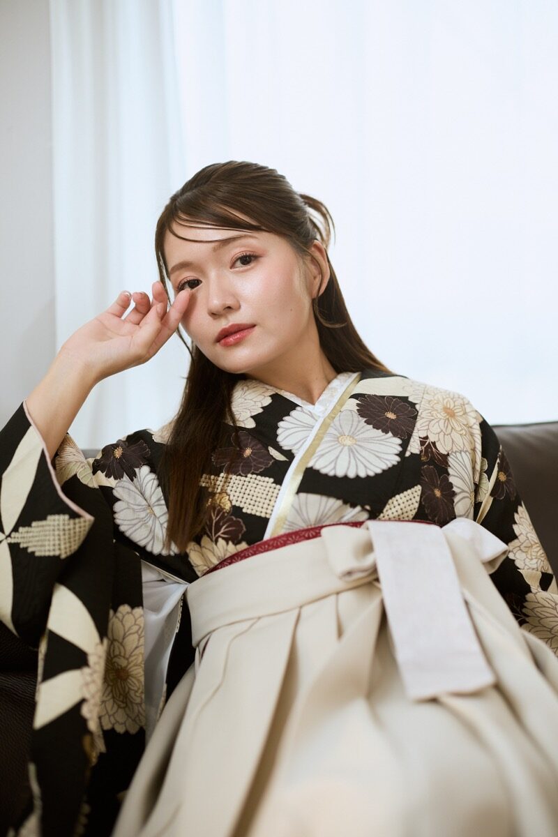 卒業袴前撮り 撮影例