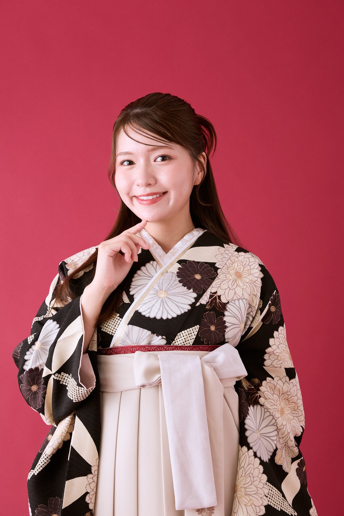 卒業袴 ポージング参考 表情・しぐさ