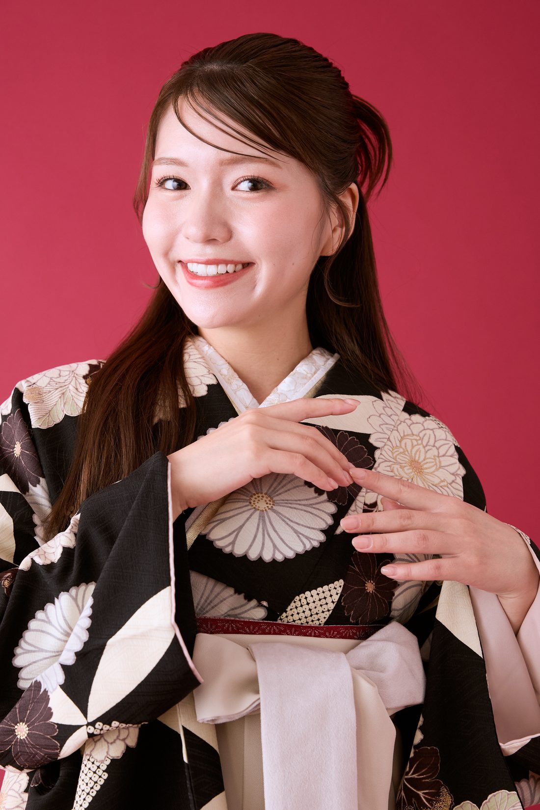 卒業袴 ポージング参考 表情・しぐさ