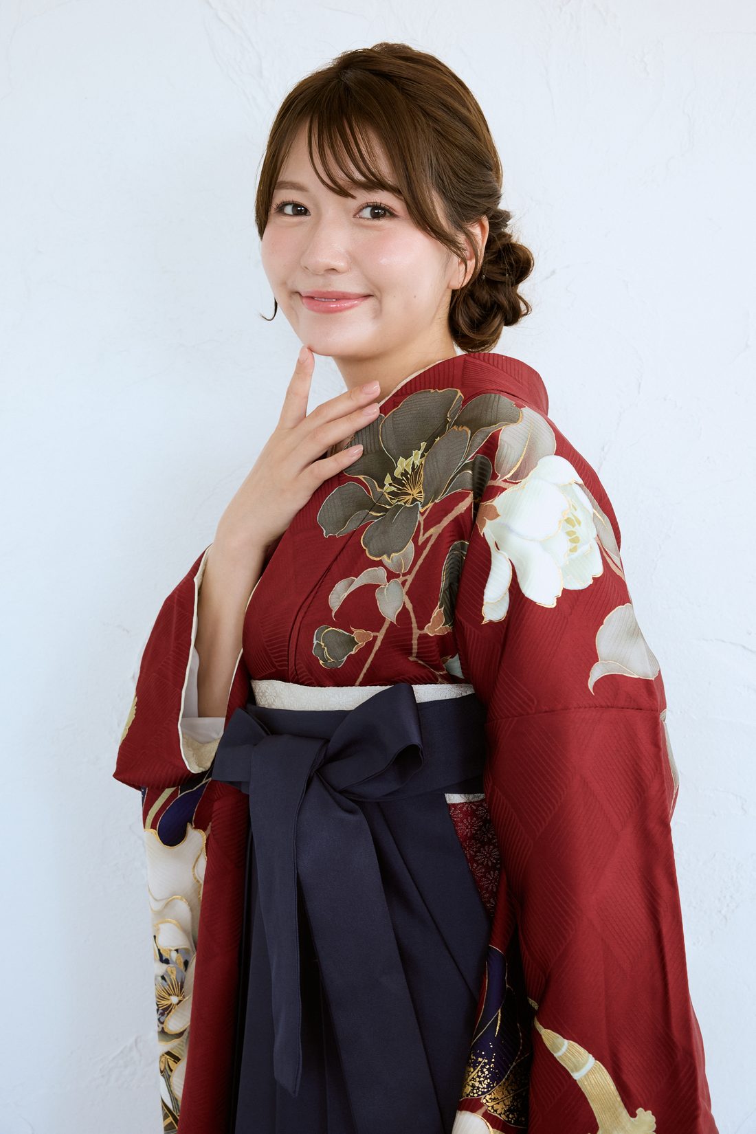 卒業袴 ポージング参考 立ち姿